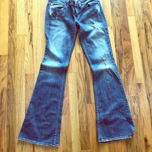 Bell bottom jeans